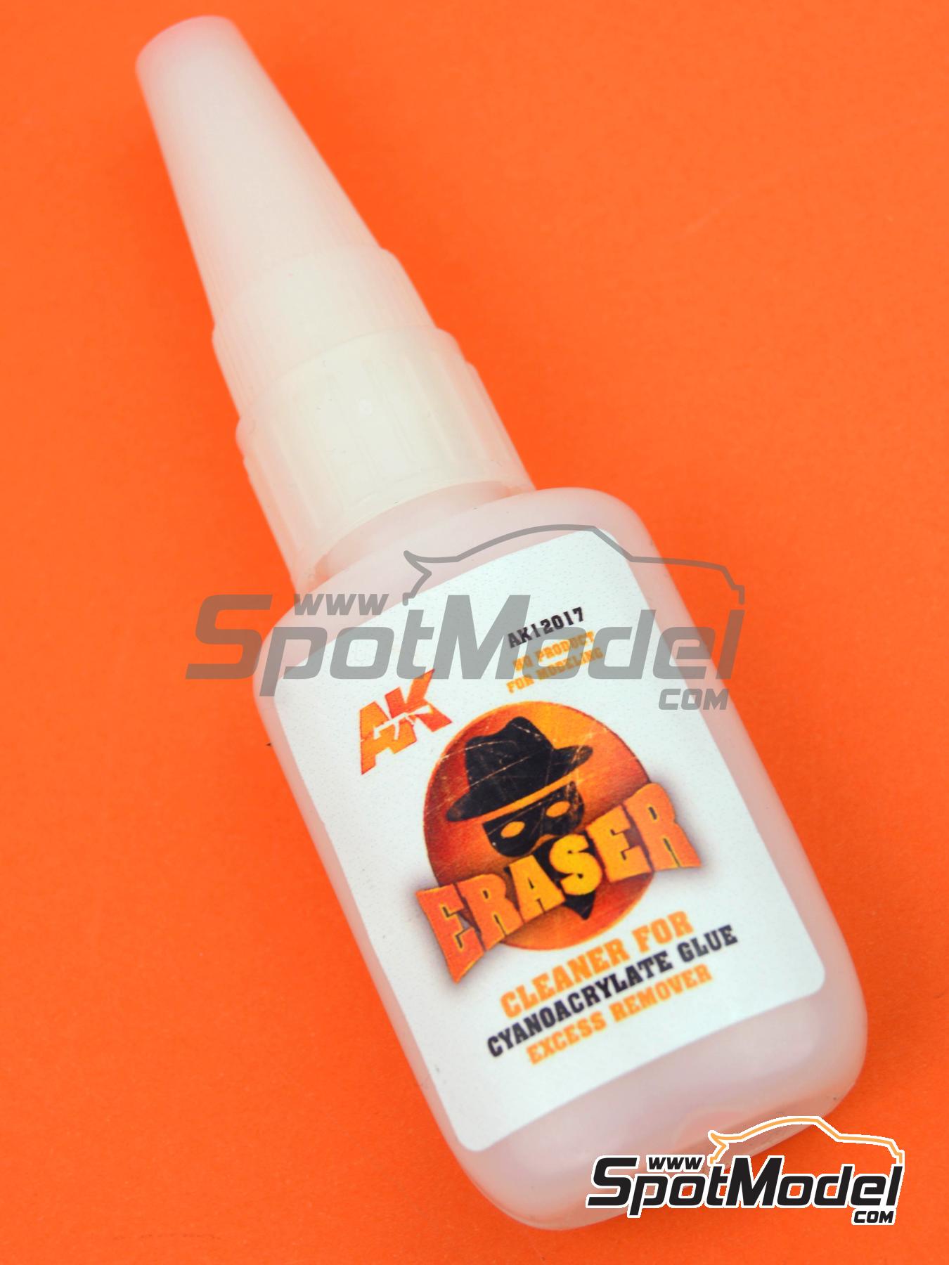 AK Interactive AK12017 Glue Eraser Cleaner for cyanocrylate glue